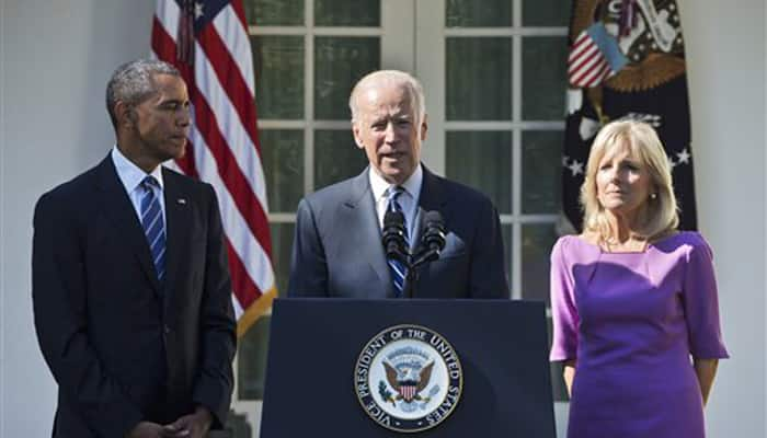 US vice president Biden says he will not run for presidency