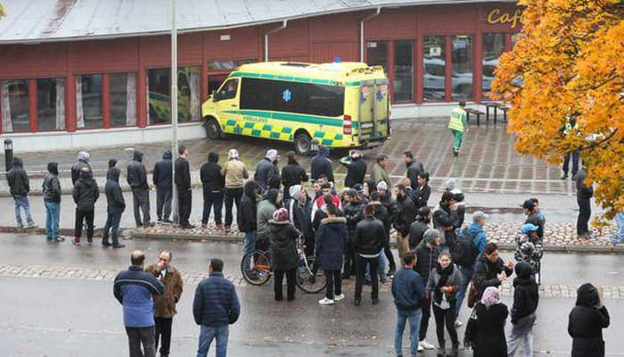 Swordsman kills one, wounds four at Swedish school