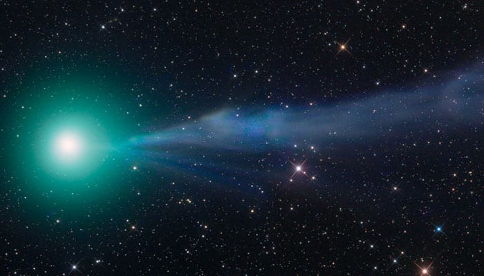 Comet Lovejoy releases 500 bottles of alcohol every second!