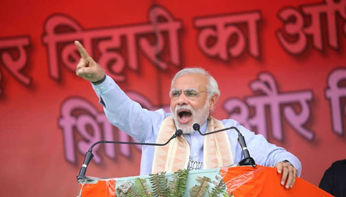 Bihar rallies: Modi takes dig at Nitish, Lalu, paints them as leaders with &#039;regressive agenda&#039;