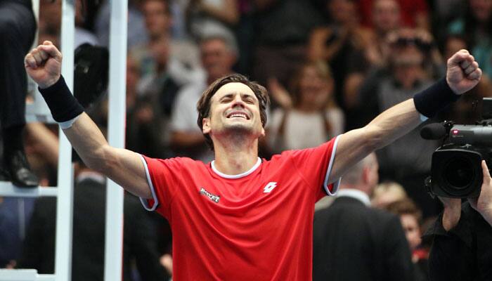 Spain&#039;s David Ferrer wins Vienna ATP title