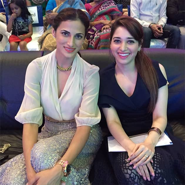 Was super fun judging the fashion show at ISB hyderabad along with gorgeous and humble @tamannaahspeaks kudos. Twitter@shilpareddy217