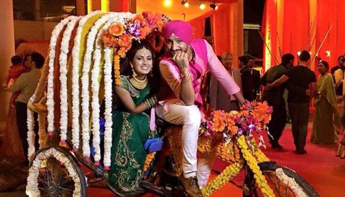 Harbhajan Singh, Geeta Basra tie the knot in Jalandhar in traditional Punjabi wedding