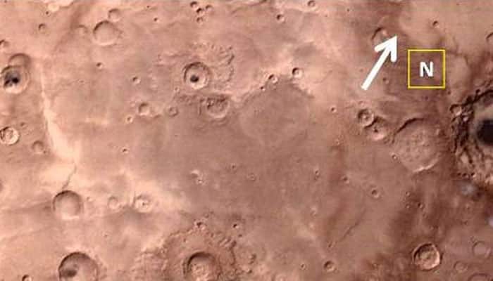 Check out: Spectacular image of Henry Crater from India&#039;s Mars orbiter camera!