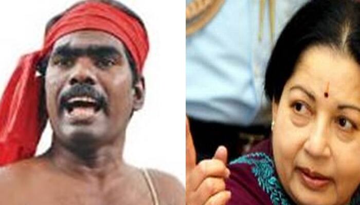 Ultra Left singer held for sedition against Tamil Nadu Chief Minister Jayalalithaa