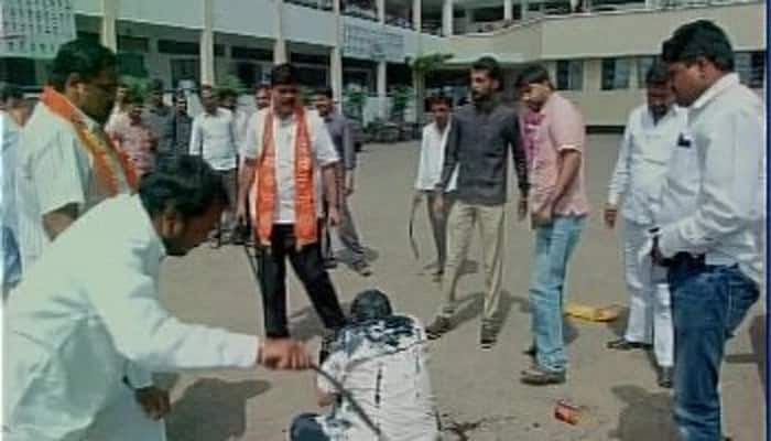 Ink attack on RTI activist: Shiv Sena calls the act &#039;disgraceful&#039;, sacks partymen