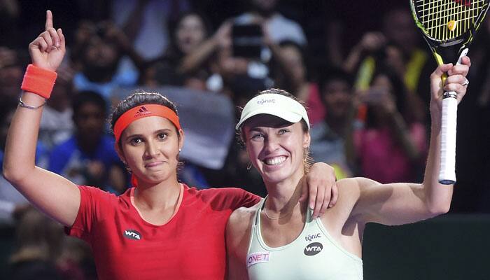 Sania Mirza &amp; Martina Hingis: There&#039;s no stopping the &#039;SanTina&#039; pair!