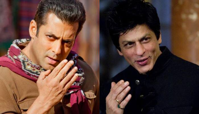 Salman Khan - Shah Rukh Khan relive &#039;Karan-Arjun&#039; moment in Sultan&#039;s style