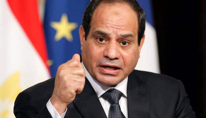 Egypt&#039;s Abdel Fattah al-Sisi calls for NATO help in Libya &#039;vacuum&#039;
