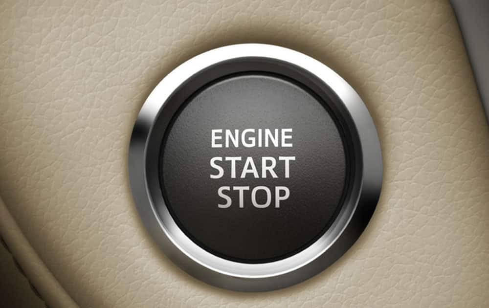 Start push: Start/Stop button makes starting and stopping of the engine a breeze