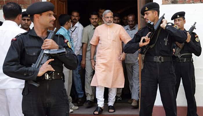 PM Modi&#039;s security beefed up ahead of Srinagar rally