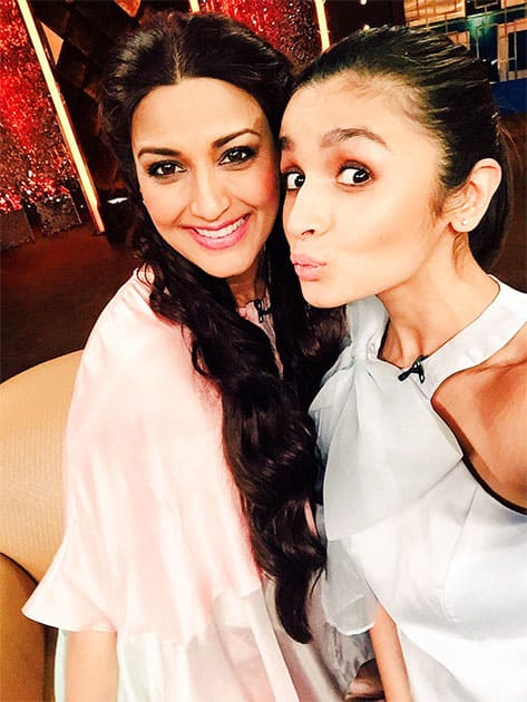 Shot for #MissionSapne season 2 !! Thank you for a lovely lovely time @iamsonalibendre hope I did my task well ;)  Twitter@aliaa08