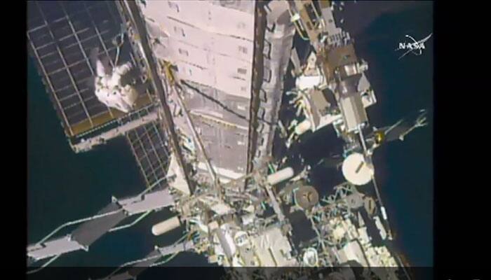 NASA astronauts wrap up second spacewalk