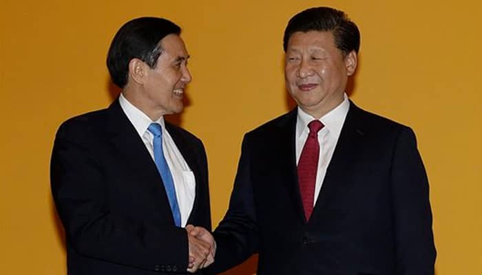 Historical handshake: China, Taiwan leaders meet in Singapore