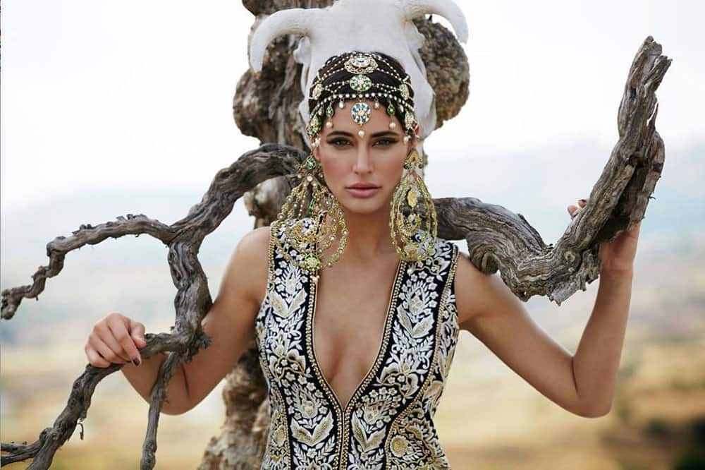 ELLE India ‏:-  #NargisFakhri turns warrior princess in the season's most sensational Indian couture  -twitter