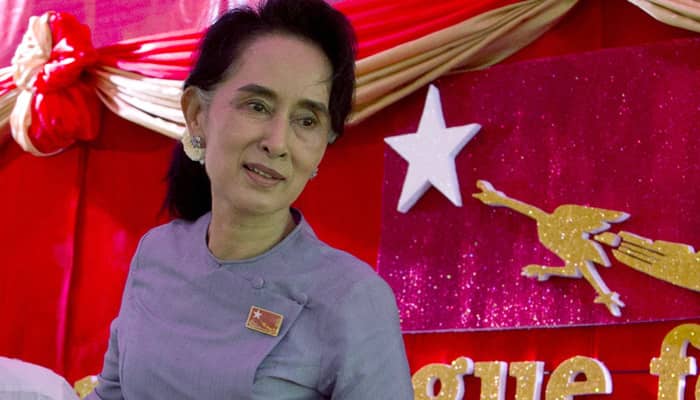 Military dominance in Myanmar set to go as Suu Kyi&#039;s pro-democracy party nears victory