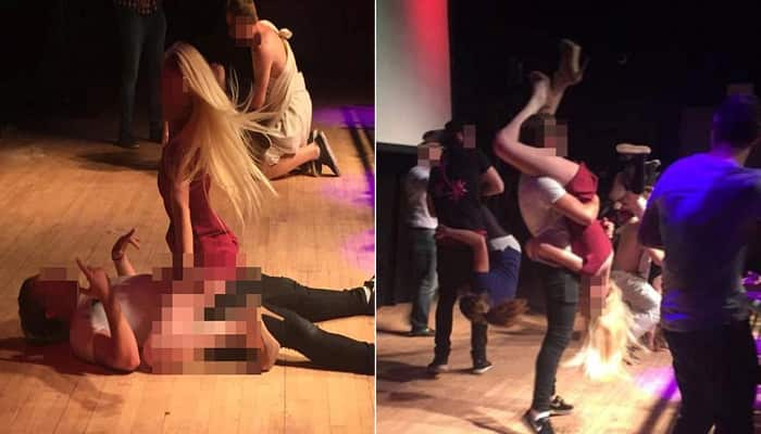 Shocking! Girls simulate sex on stage, people encouraged to &#039;f***&#039; contestant