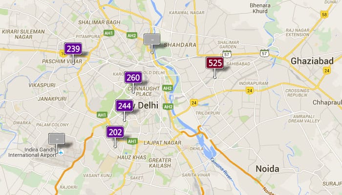 Check out: Real-time Air Quality Index Visual Map post Diwali in Delhi