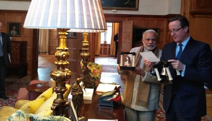 Guess what PM Narendra Modi gifted to his UK counterpart David Cameron?