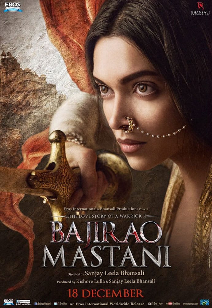 1 month to go for #BajiraoMastani's release! The film is out on December 18th 2015 @deepikapadukone -twitter@DeepikaPFC