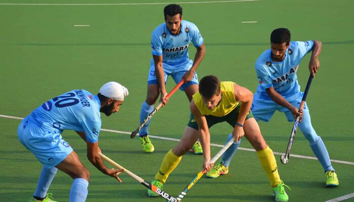 Hockey Test series: Australia snatch late draw against India