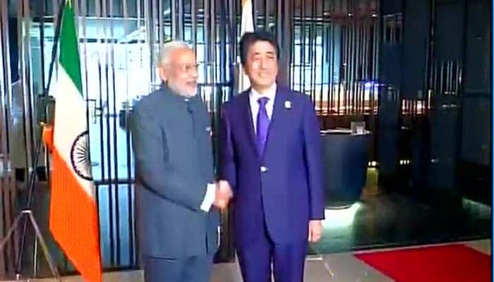 PM in Malaysia: Indian flag upside down during Modi-Abe meet