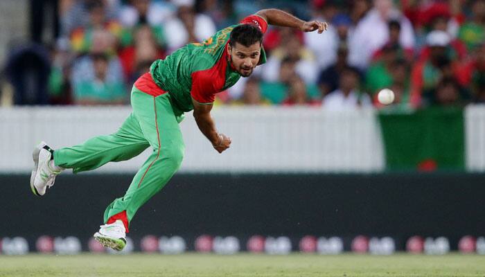 Mashrafe Mortaza suffers ankle injury