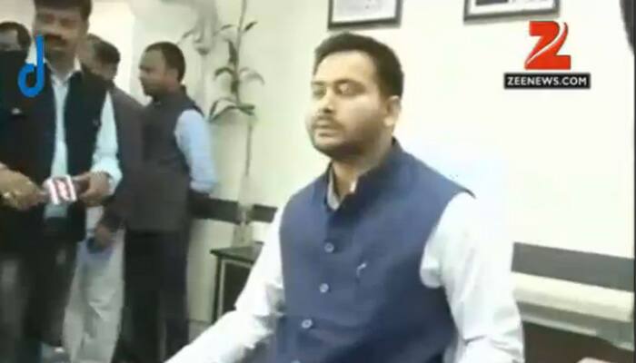 Tejashwi Yadav takes charge as Bihar Dy CM, says he won&#039;t tolerate corruption