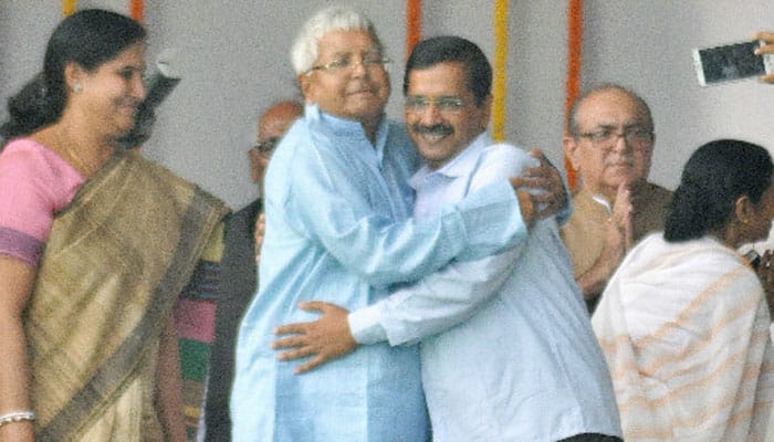 It was Lalu who pulled and hugged me, will continue to fight corruption, clarifies Arvind Kejriwal