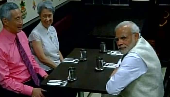 Here&#039;s where PM Modi ate his dinner in Singapore