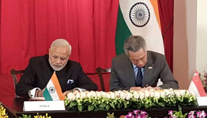 Singapore major partner in India&#039;s transformation: PM Narendra Modi