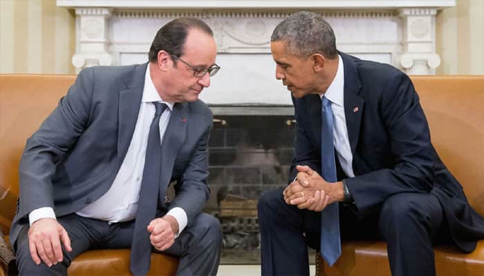 Obama, Hollande pledge solidarity against ISIS