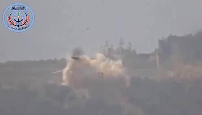 Watch: After fighter jet, Russian chopper blown up in Syria