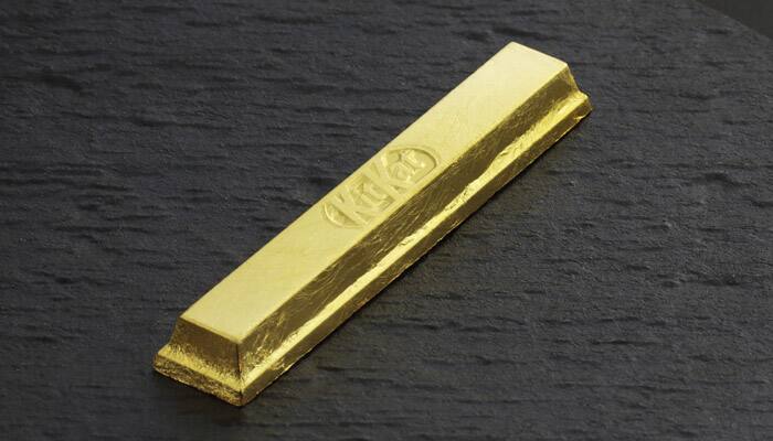 Gold-coated Kit Kat bar to hit stores in Japan