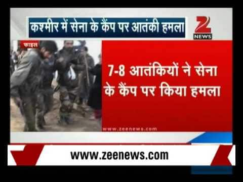 J&k: Terrorists Attack Army Camp At Tangdhar Near Loc 