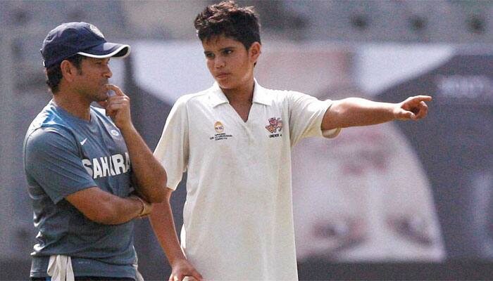 After brilliant century, Arjun Tendulkar claims four-wicket haul in U-16 match