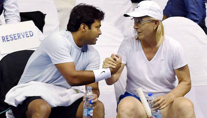 Leander Paes is my favourite mixed doubles partner: Martina Navratilova