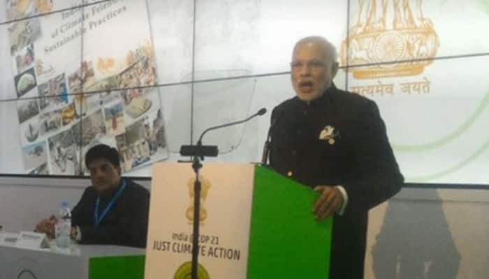 Paris Climate Summit: PM Modi's speech at Indian pavilion inauguration - Highlights