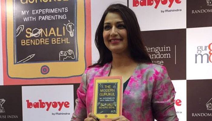 Happy to take a break from acting, says Sonali Bendre