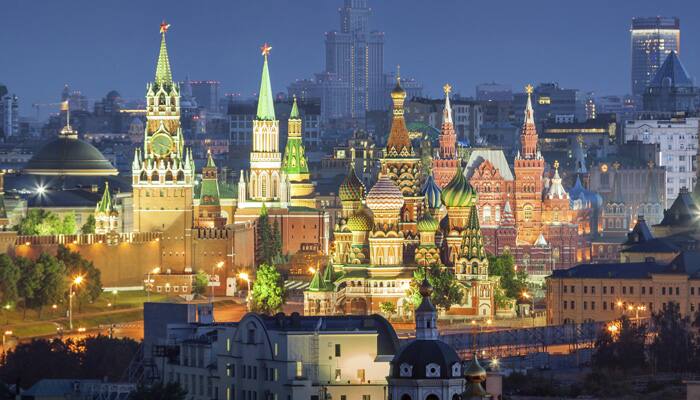 Moscow, a city of monuments, churches, bygone era charm 