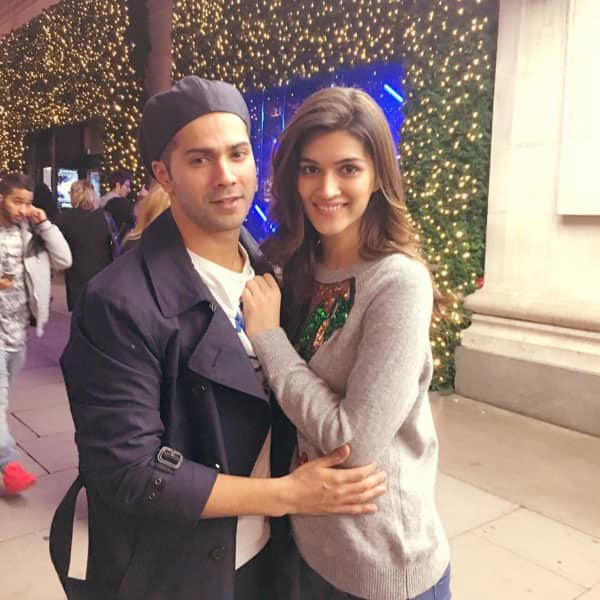 #Dilwale in London! Instagram/kritisanon