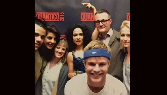 Priyanka Chopra parties with `Quantico` team