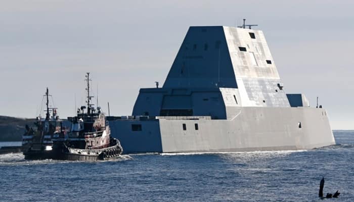 America&#039;s revolutionary destroyer USS Zumwalt begins sea trial: Navy