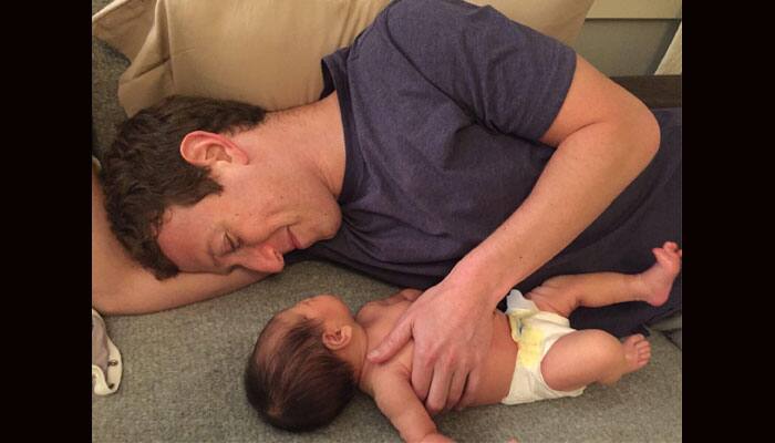 See pic: Mark Zuckerberg​ shares pretty photo with baby Max