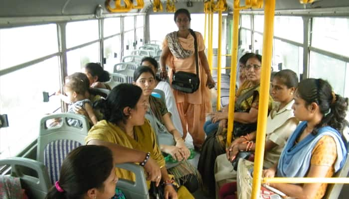 Women&#039;s only bus service launched in Gurgaon for safe, crime-free travelling