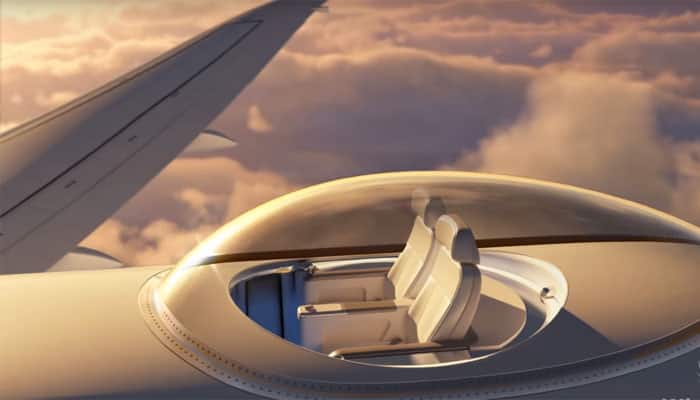 On Cloud 9! This new technology will let you sit on top of an airplane