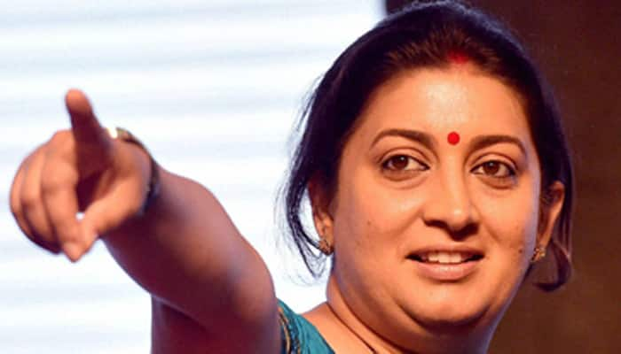 Smriti Irani engages in war of words with journalist Sagarika Ghose