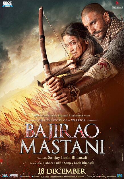 It's Thursday .... Can't describe my feelings #1DayToBajiraoMastani. Twitter@@RanveerOfficial