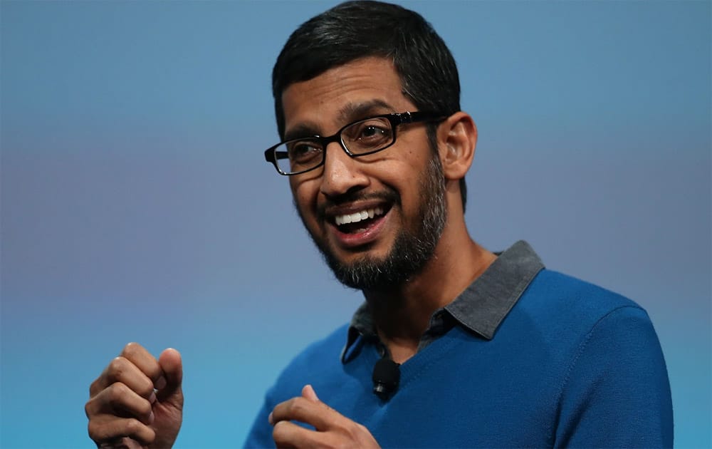 Sundar Pichai is the CEO of Google Inc. Since joining Google in 2004, Sundar has led a number of key consumer products which are now used by hundreds of millions of people and, prior to his current role, served as Google's SVP of Android, Chrome and Apps.