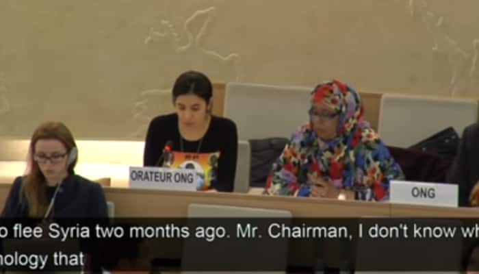 Young Yazidi woman recounts rape, torture in ISIS custody, moves UNSC to tears - Watch